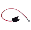 A45CB_OPTRONICS A45CB Straight 2-Wire Pigtail with 2-Pin PL-3 Male Plug 10 in.